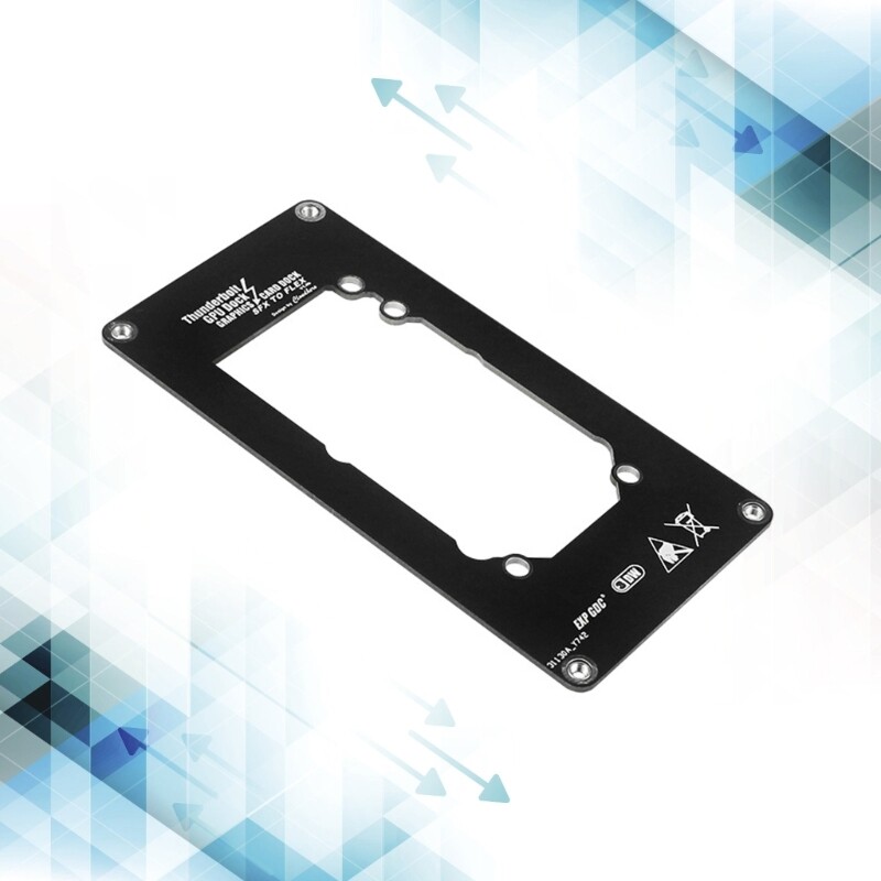 1U to SFX Bracket Conversion Frame Graphics Card Expansion Dock Adapter