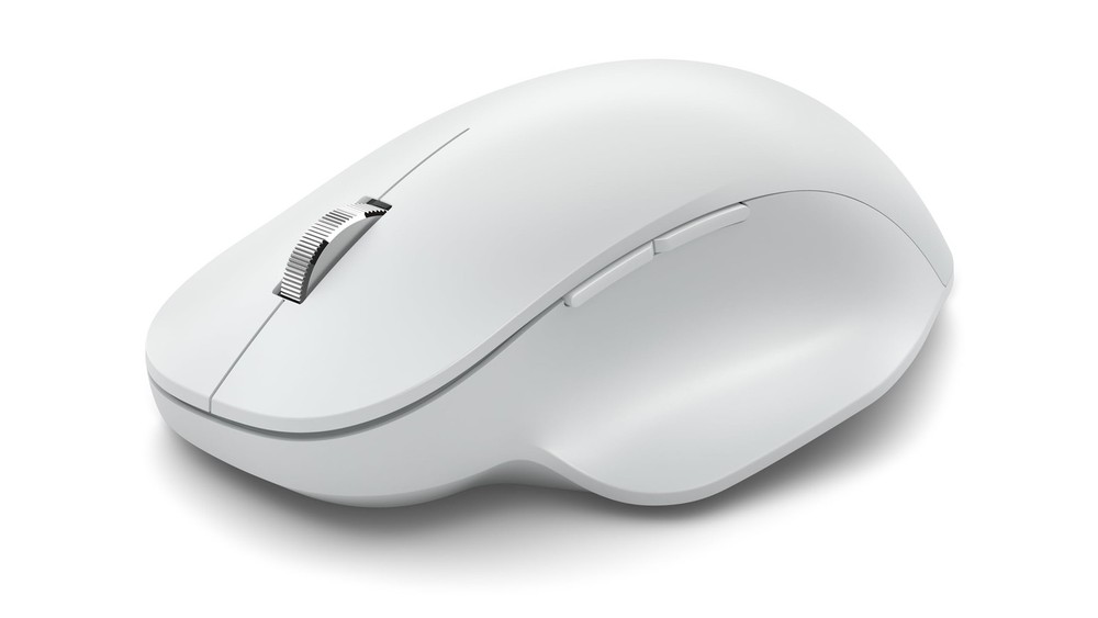 Microsoft Bluetooth Ergonomic Mouse Glacier Wireless 6-Button Right-Handed