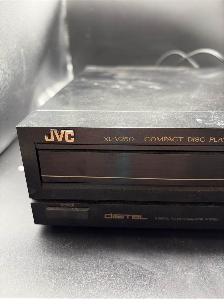 Vtg JVC XL V250 Compact Disc Player As Is Untested CD Player