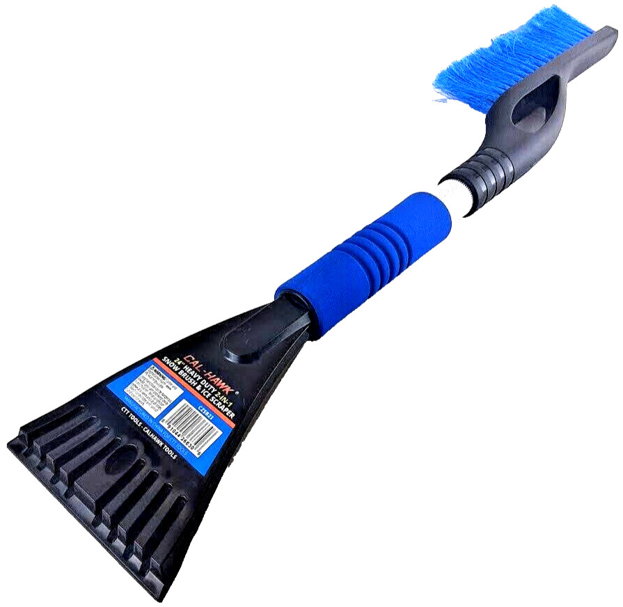 24" Car Snow Brush Ice Scraper Truck SUV RV Auto Windshield House Home Window