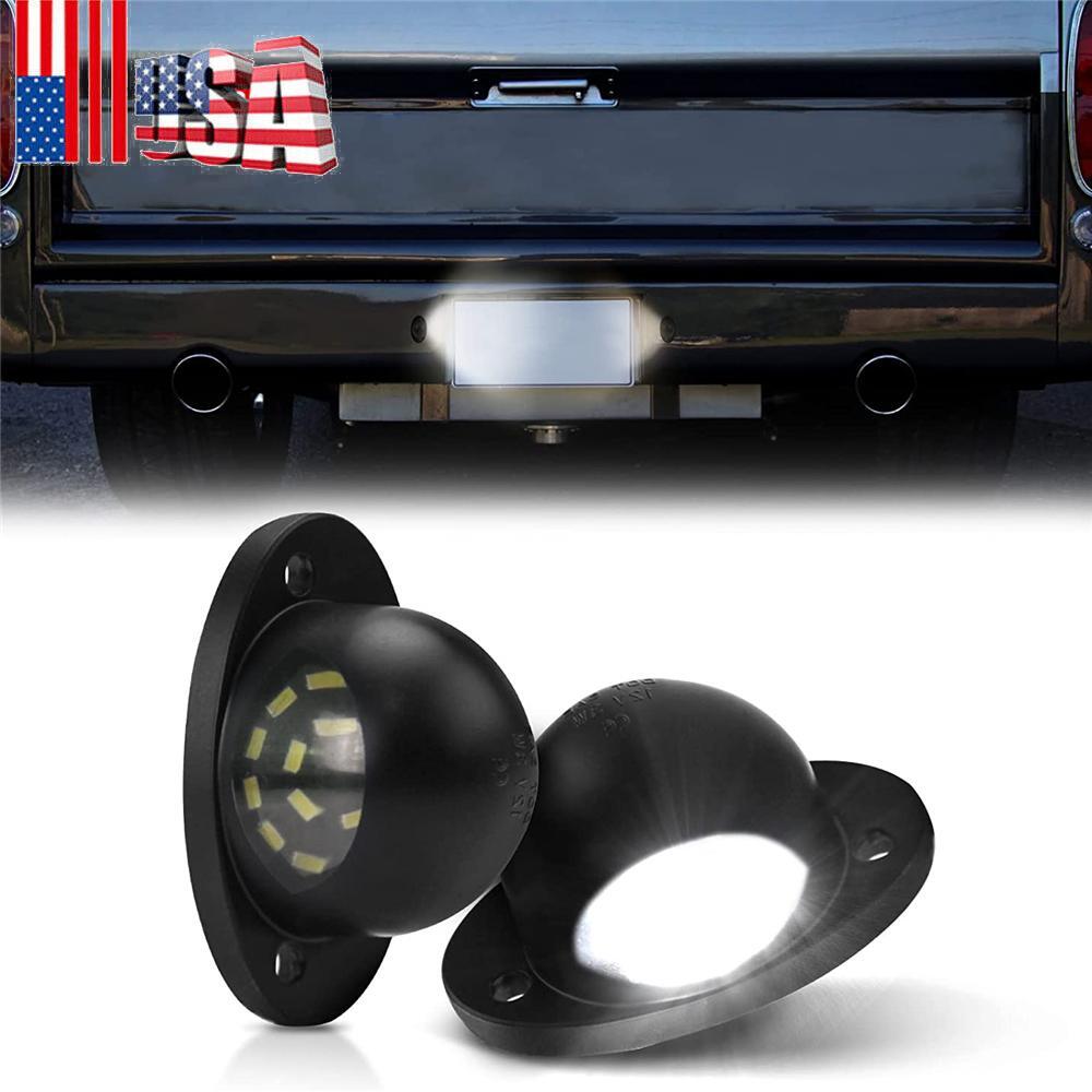 White LED Rear License Plate Lamp Light for 1994-2001 Dodge RAM 1500 2500 3500