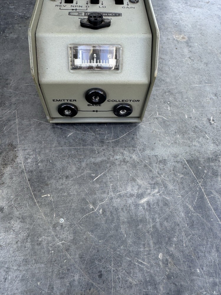 Heathkit Daystrom Model IT-10 Transistor-Diode Checker Untested