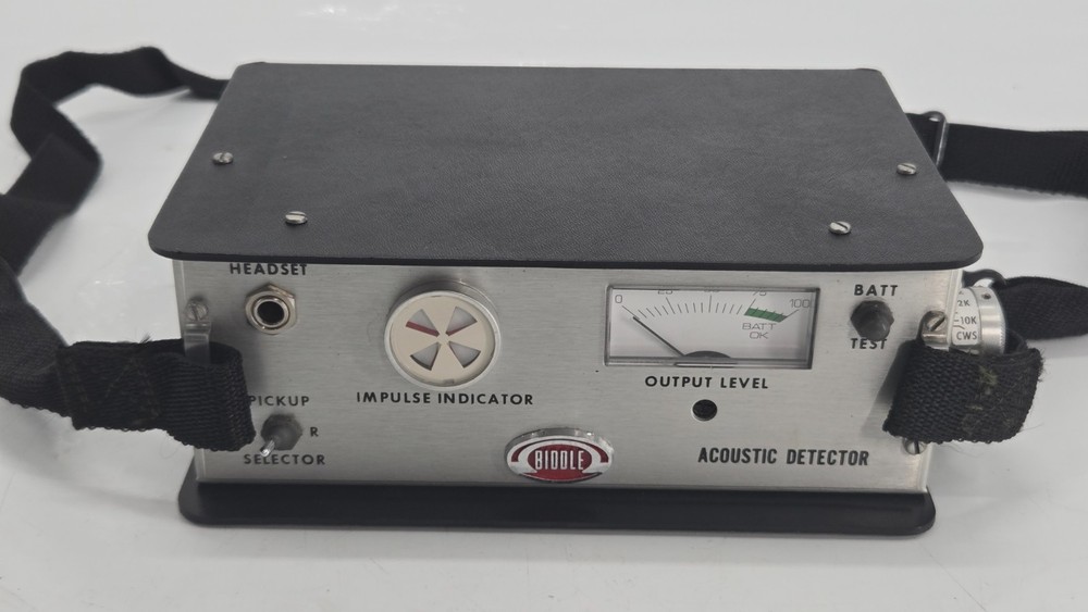 BIDDLE ACOUSTIC DETECTOR TEST SET CAT 651103