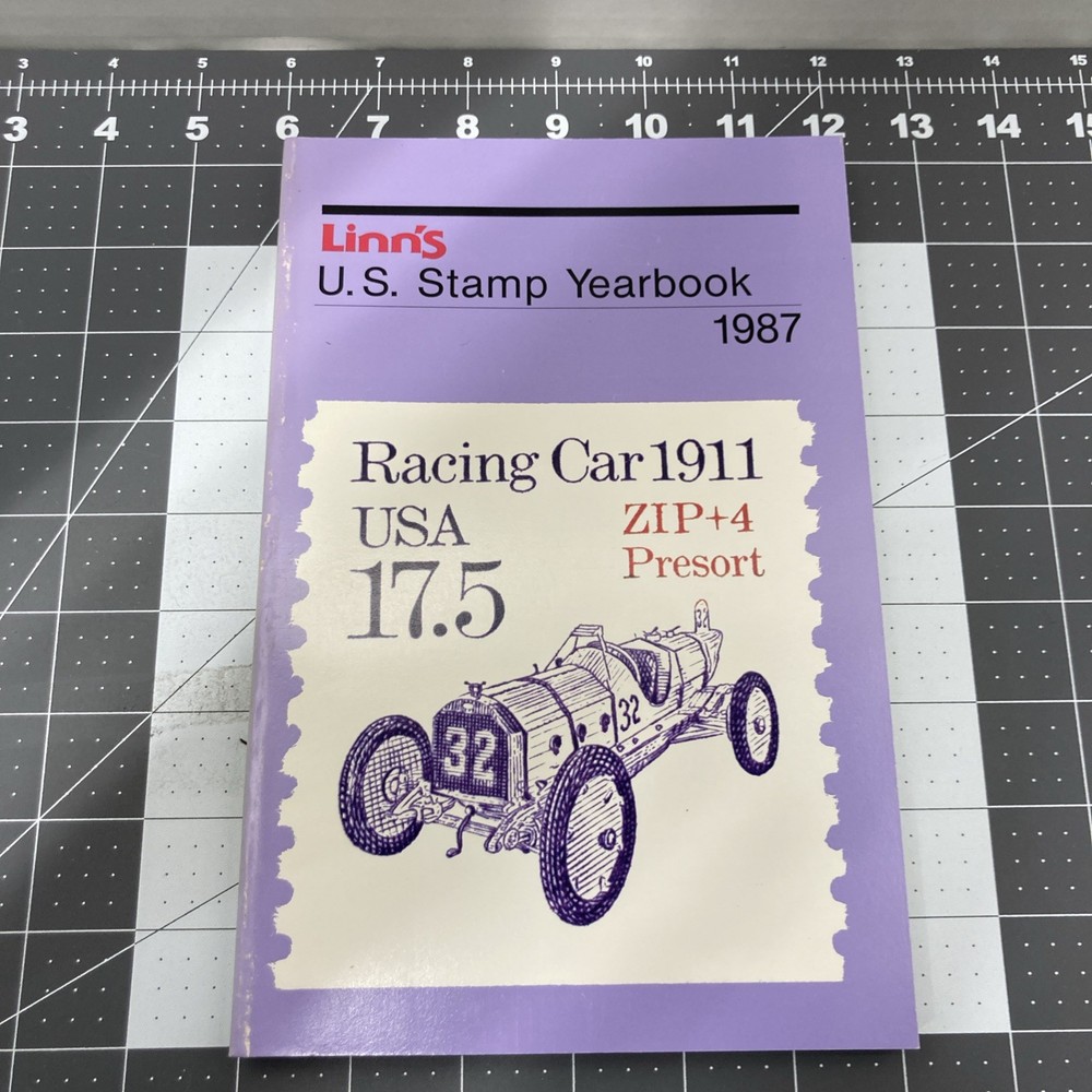 Linn's U.S. Stamp Yearbook 1987 - Excellent Used Condition
