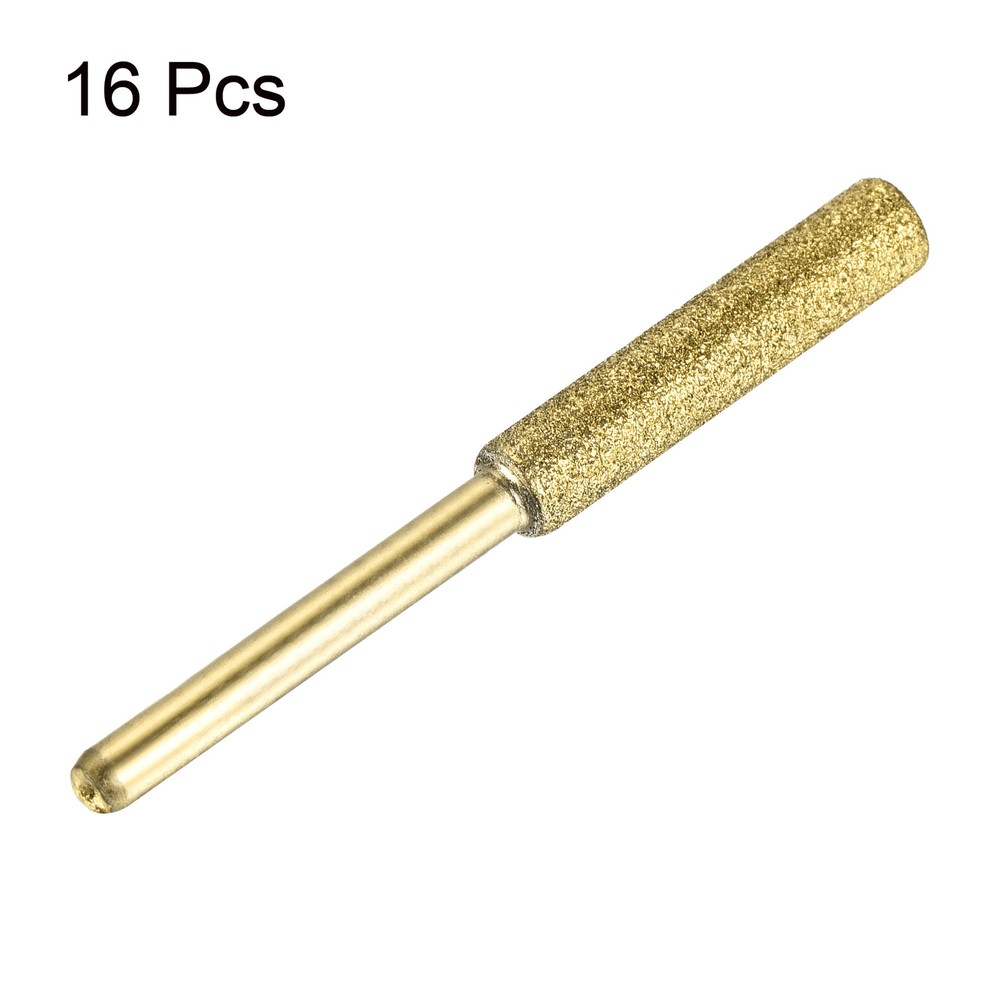 16Pack 3/16" Diamond Chainsaw Sharpener Sharpening Stone Grinding Stone File