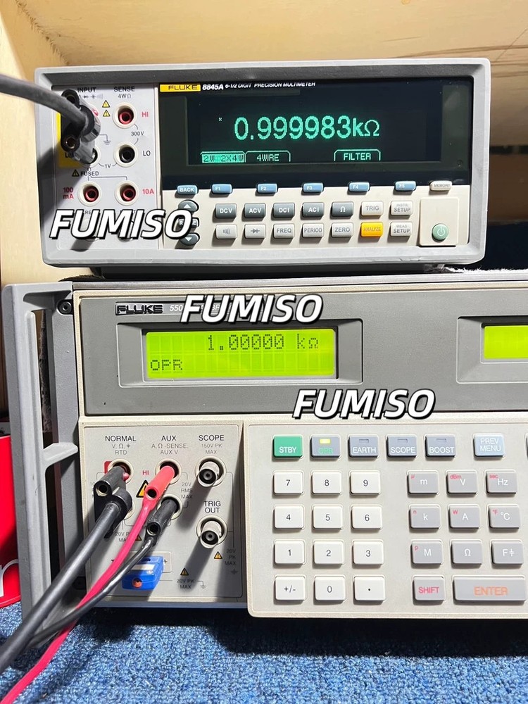 1 pcs Fluke 8845A Digital Multimeter 6.5 Digit Precision Multimeter../nice#jojo