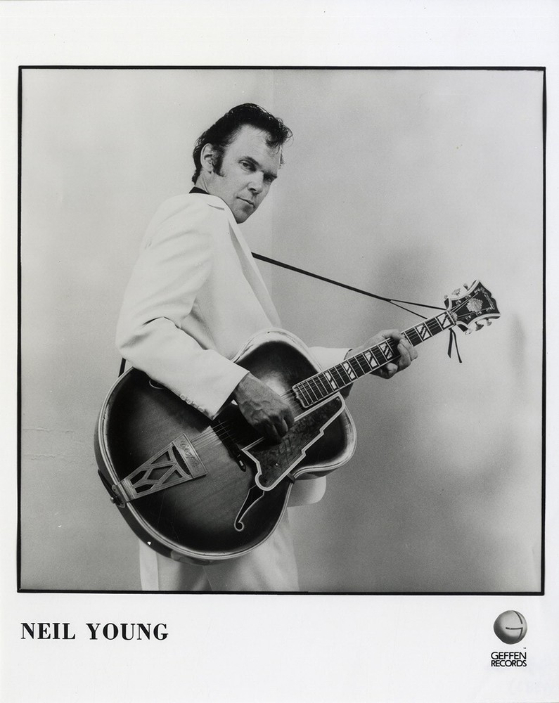 NEIL YOUNG [ca. 1983-91] Set of 4 record label publicity photos