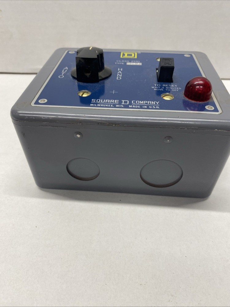 Square D Class 2510 Type FG-15 Auto & Hand Box JH-409