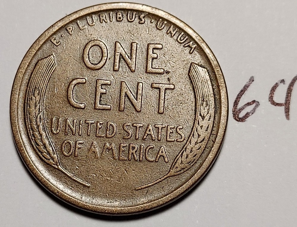 1919-S Lincoln Wheat Cent #64