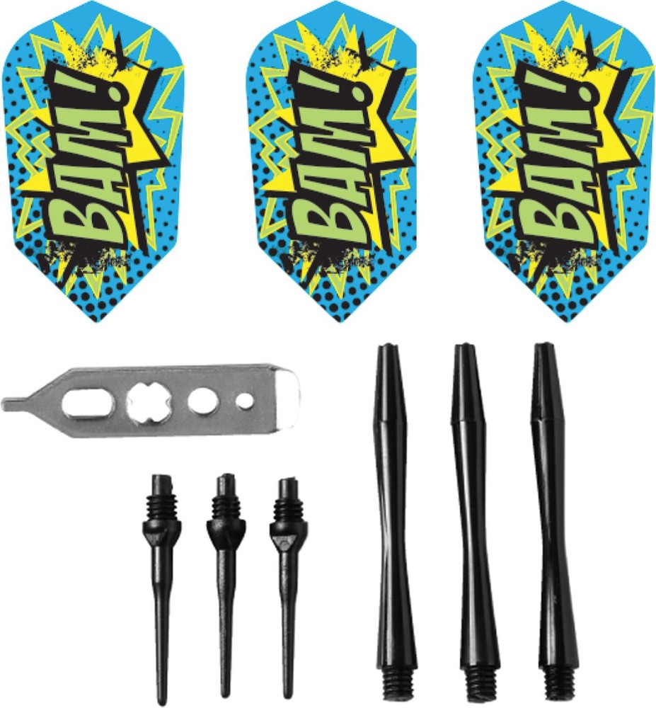 Viper Comix BAM! Soft Tip Darts Blue 18 Grams