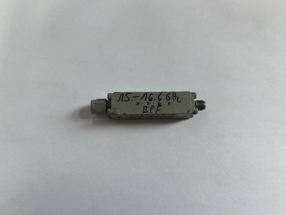 BANDPASS FILTER 15-16.6 GHz