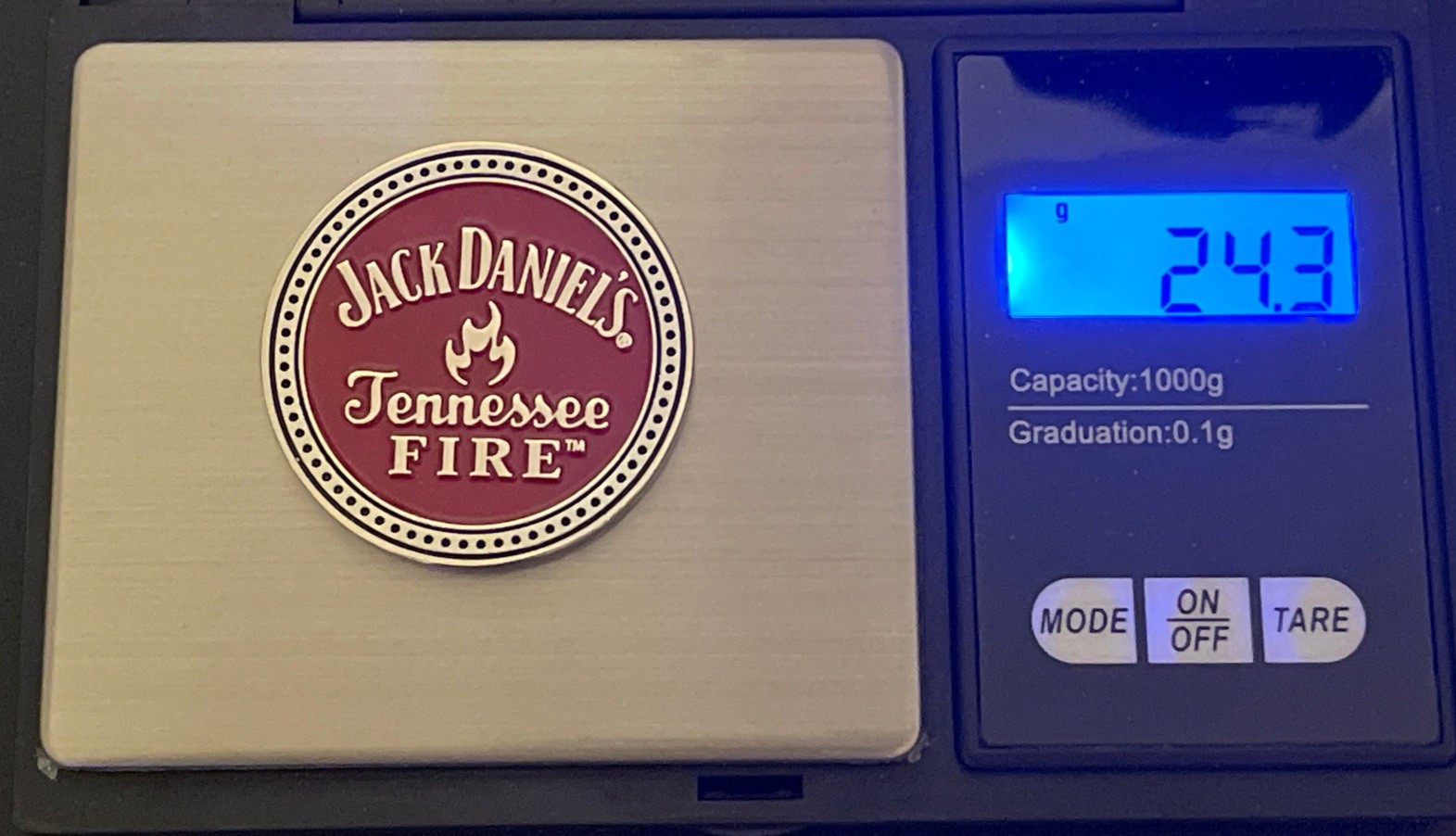 Jack Daniel’s Tennessee Fire Whiskey 2015 Maryland Promotional Coin