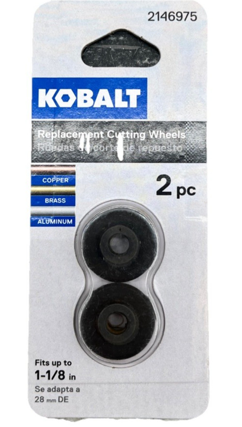 Replacement Cutting Wheels 2 Pc KOBALT 1-1/8in {33}