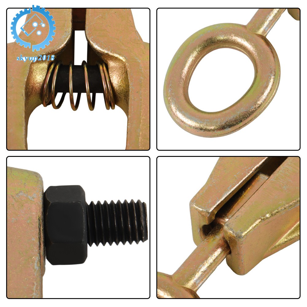 5 Ton Self-Tightening Frame Auto Body Repair Pull Back Clamp Puller Dent Tool