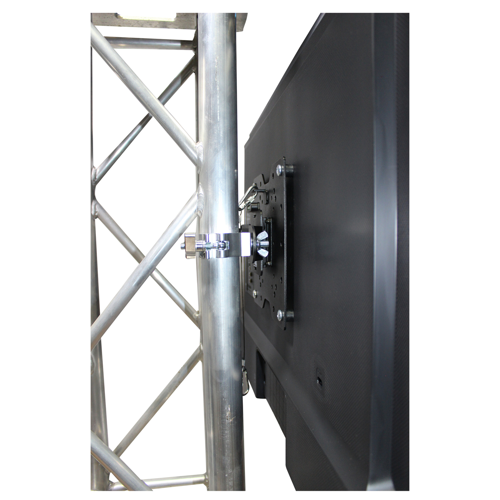 ProX XT-MEDIAMOUNT 32-80" TV Bracket Clamp w/Vesa Mount 4 F34 F32 12" Bolt Truss