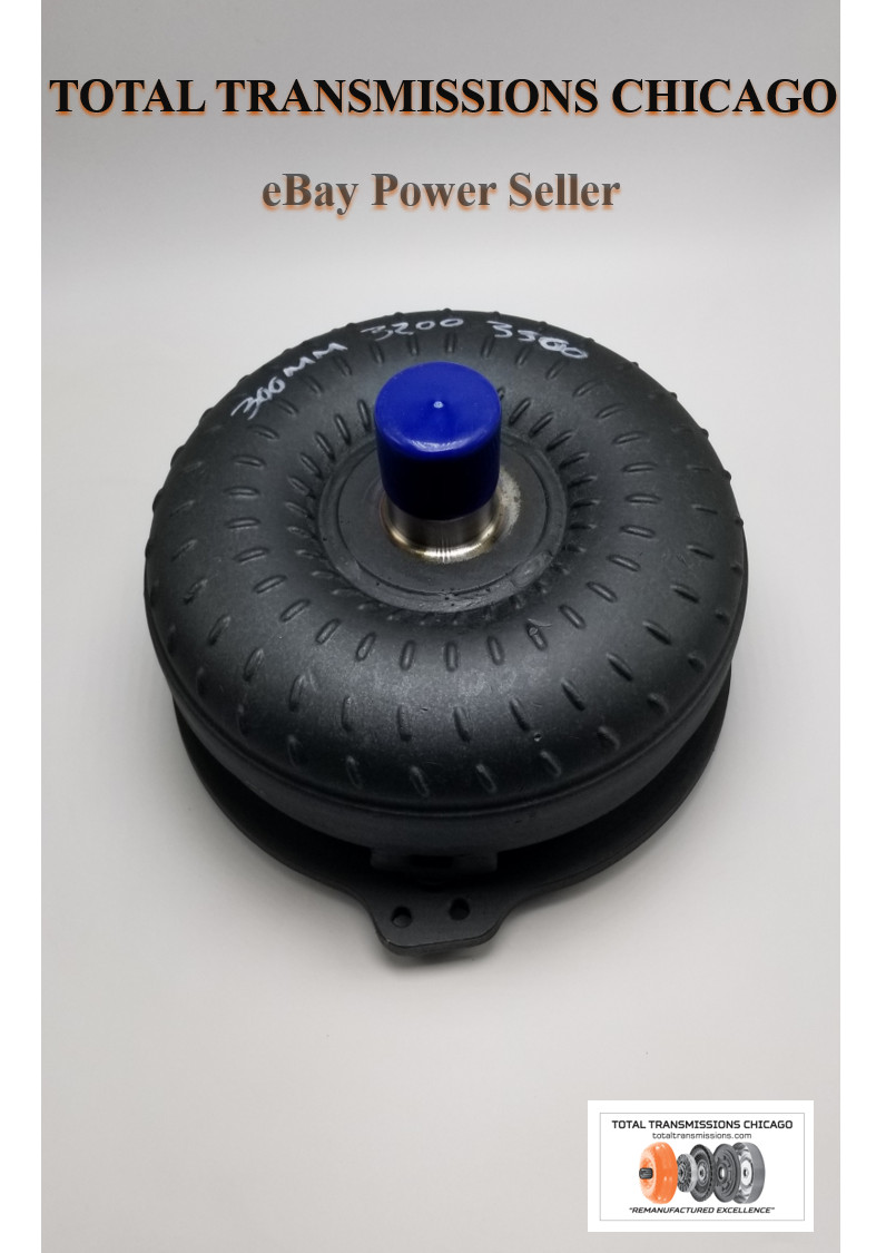 4L60E 4L65E LS1 TORQUE CONVERTER 3200-3400 HIGH STALL 10" 300MM 1 YEAR WARRANTY