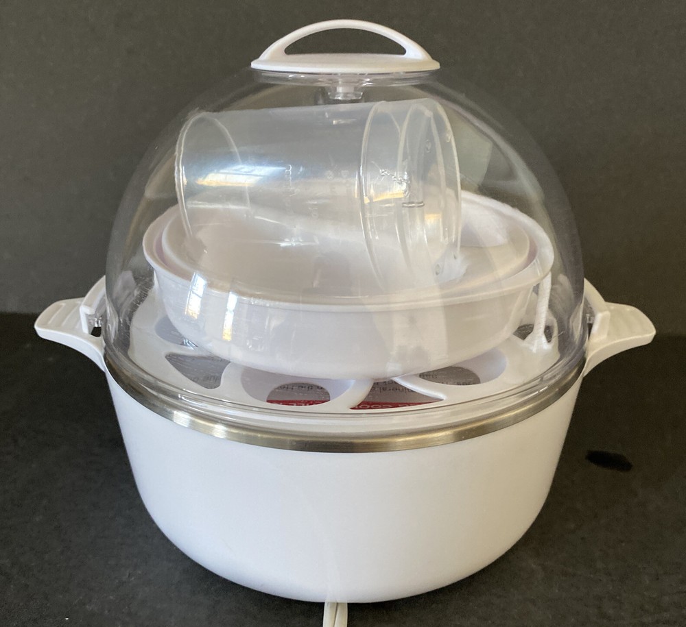 Dash Rapid Egg Cooker 7 Egg Capacity Egg Cooker for Hard Boiled Eggs Poached