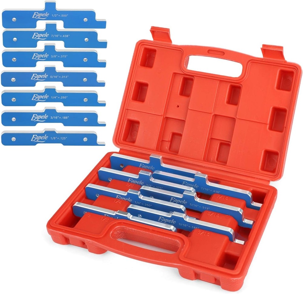 Precision Router Table Setup Bars for Woodworking Projects and Measurements