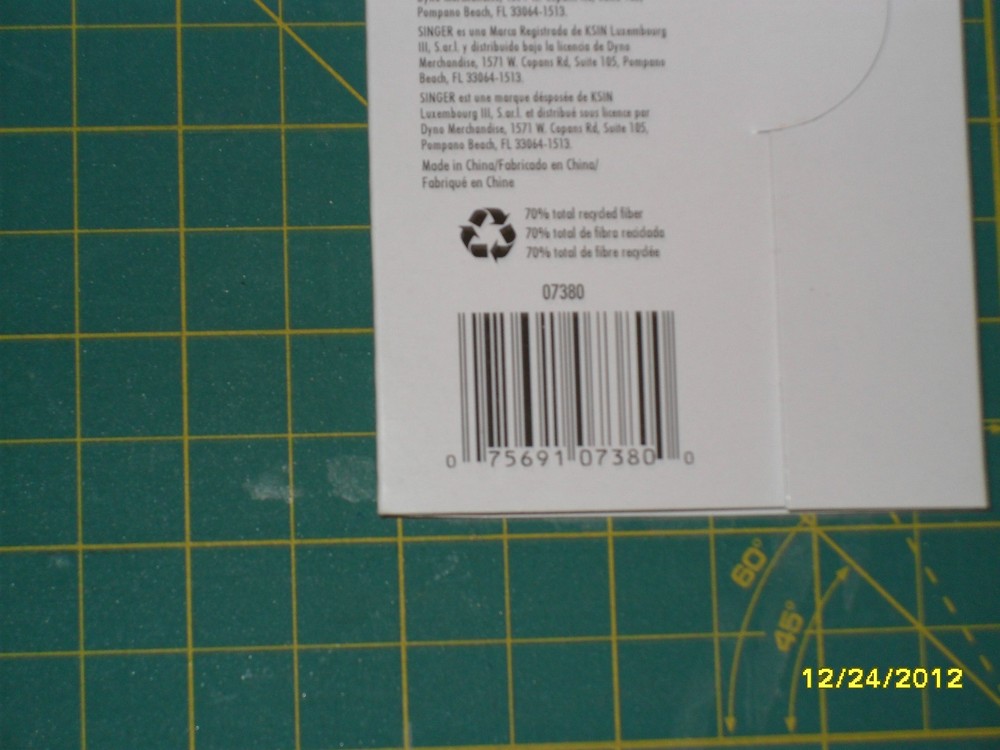 Singer HAND NEEDLES - 60 Pack