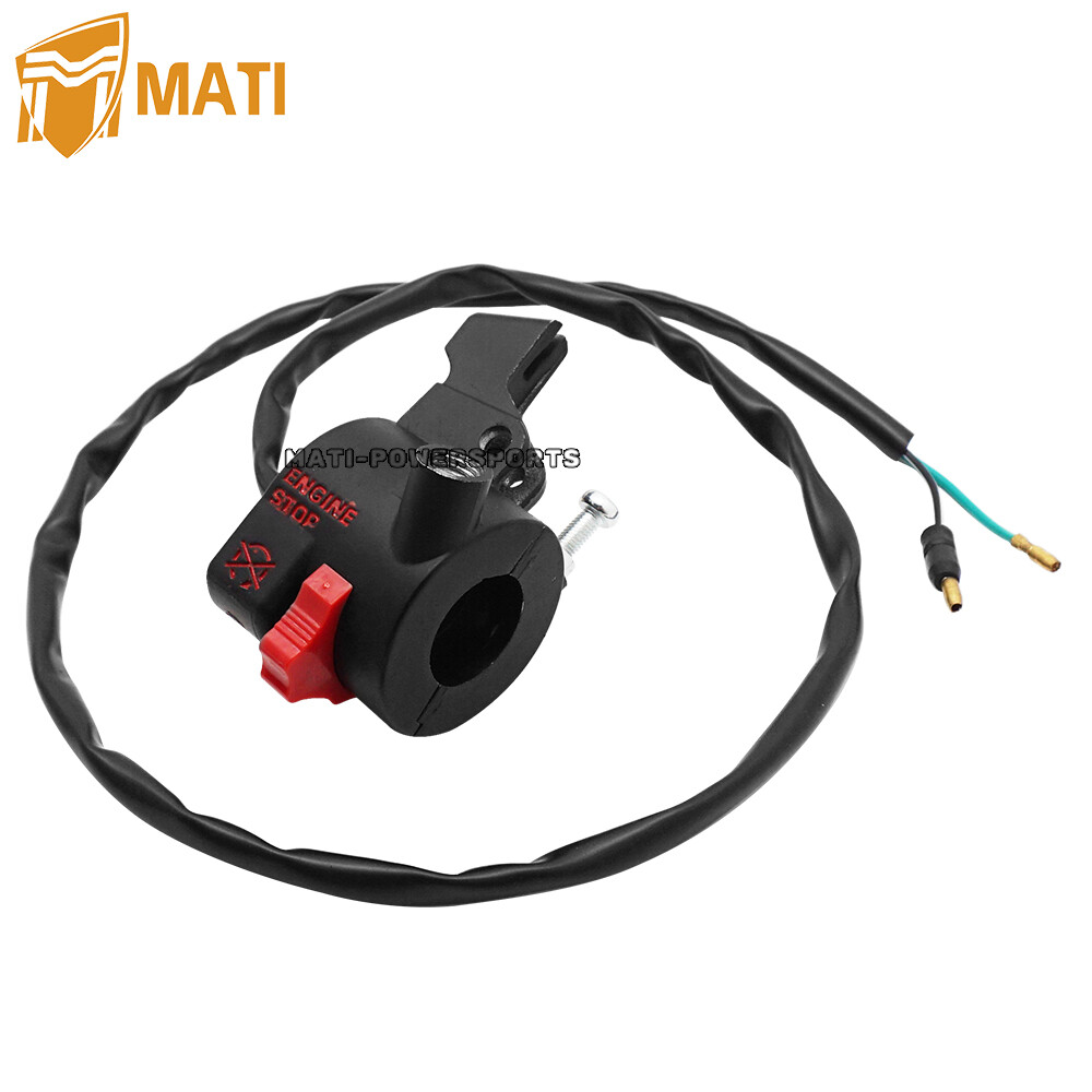 Right Handlebar Kill Start Stop Switch & Brake Lever for Honda CRF50F 2004-2023