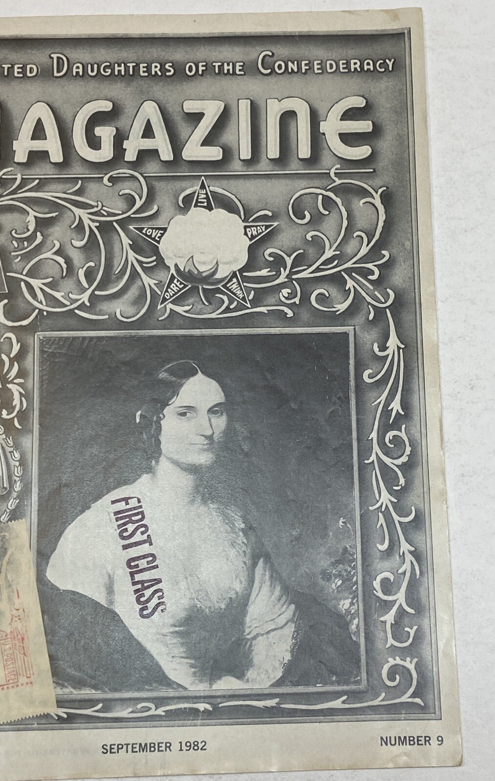 UDC United Daughters of the Confederacy Magazine Sep 1982 Mary Randolph Lee War