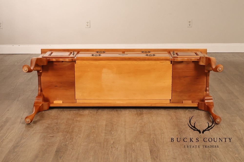 Nathan Hale Natural Finish Solid Cherry Sideboard