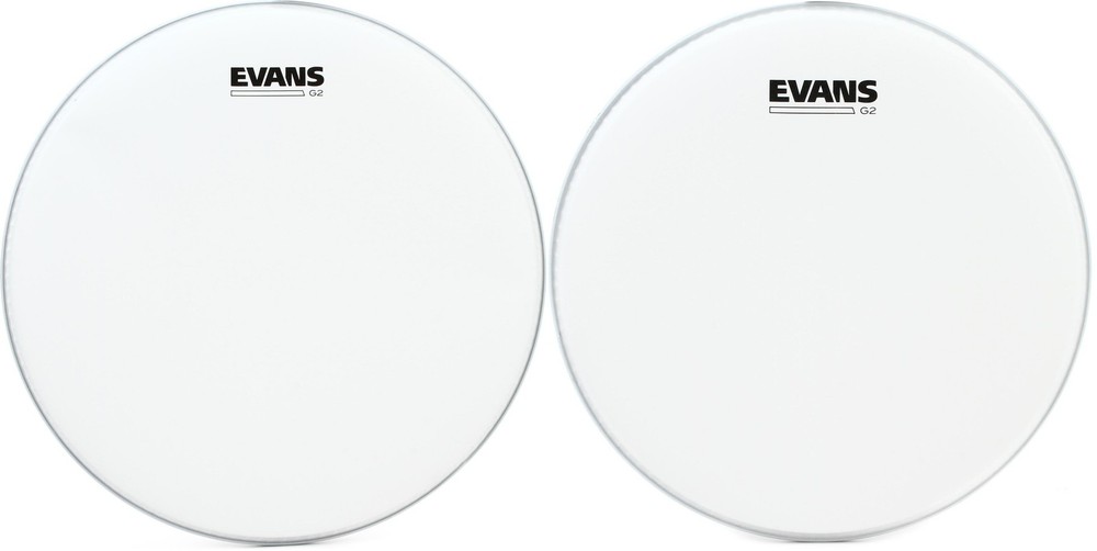 Evans G2 Coated Drumhead - 14 inches + Evans B12G2 Value Bundle