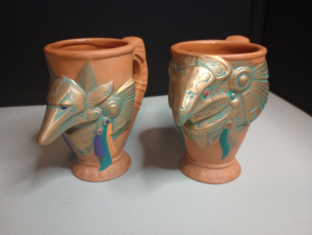 Stargate Anubis & Horus Collectable Mug Ceramic -1994 Applause