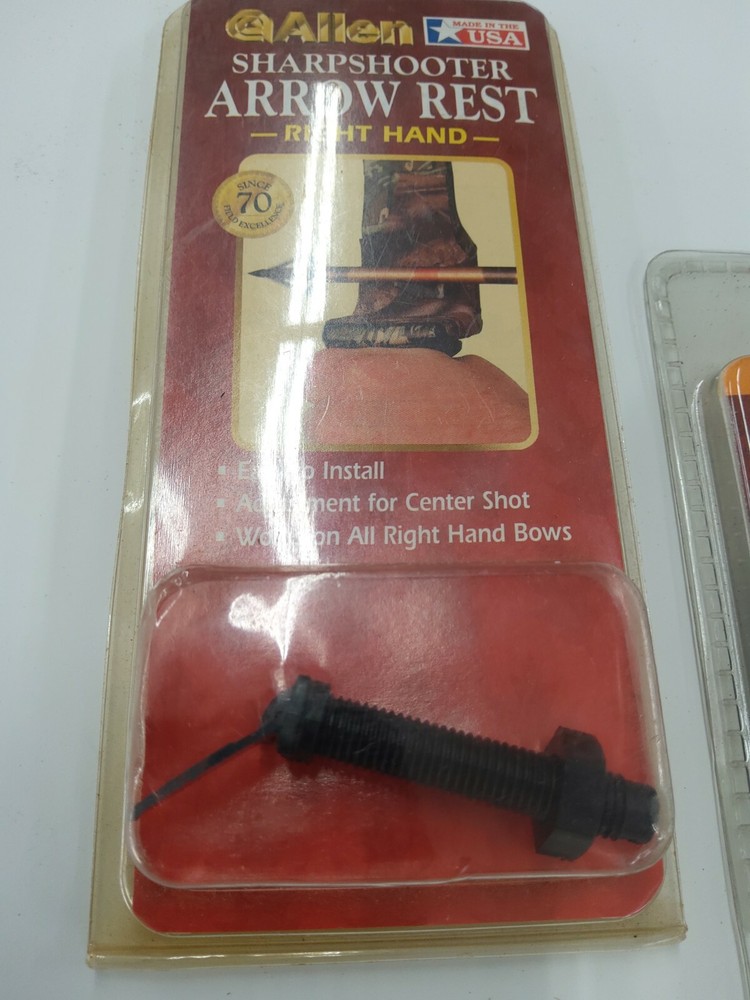 ALLEN LIGHTED ARROW NOCKS, & ARROW REST (NEW)