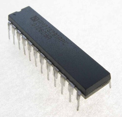 1x Lattice IC GAL20V8A-25LP Programmable Array Logic, 24 Pin, Plastic, DIP