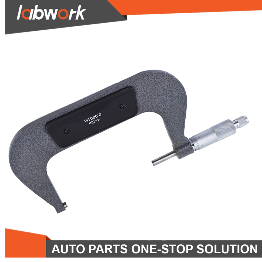 Labwork Precision Outside Micrometer 4 Inch - 5 Inch Precision Carbide Tipped