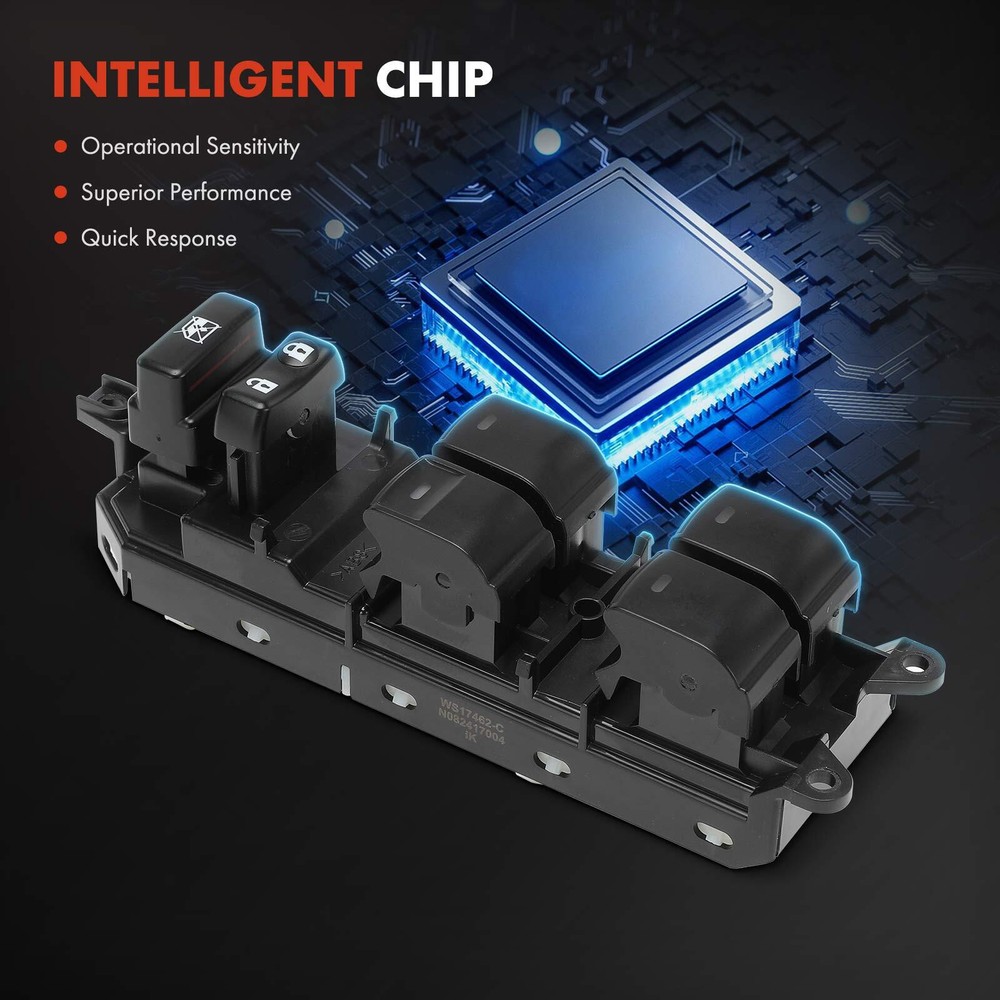 Master Power Window Switch for Toyota 4Runner 2014-2023 Front Driver Left Side