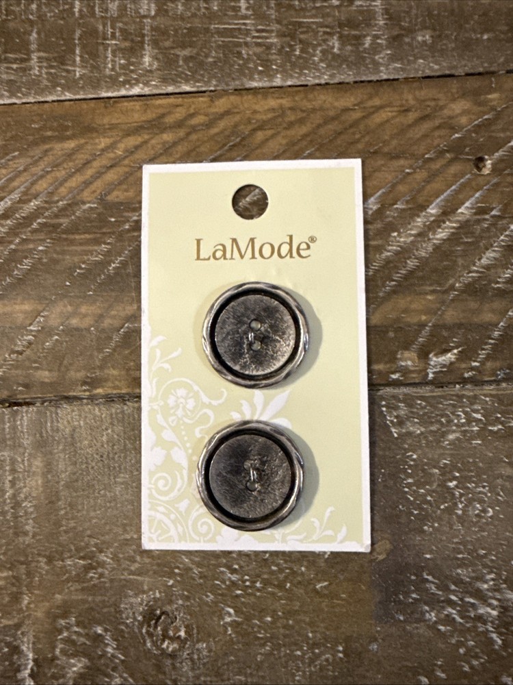 LaMode Buttons 2 Piece 7/8”