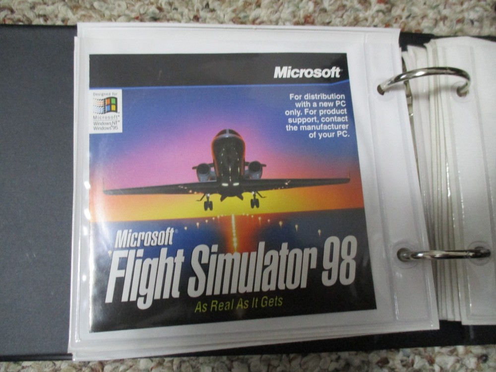 Gateway Software Storage Binder, games, utilities, system restore disk with key