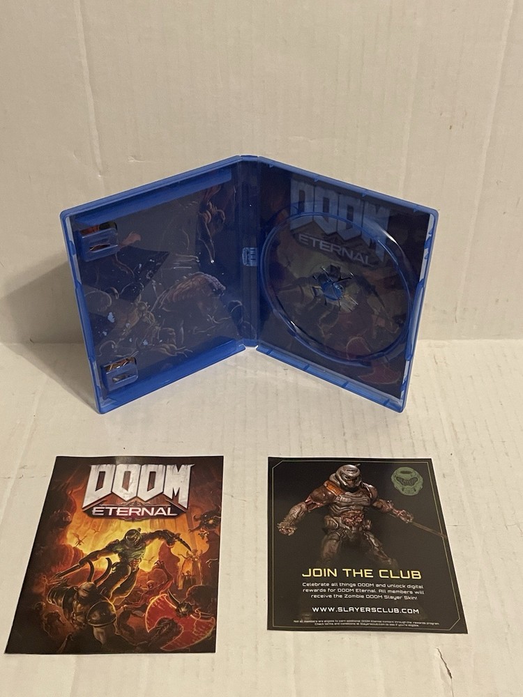 Doom Eternal PS4 Video Game Case (Case Only)