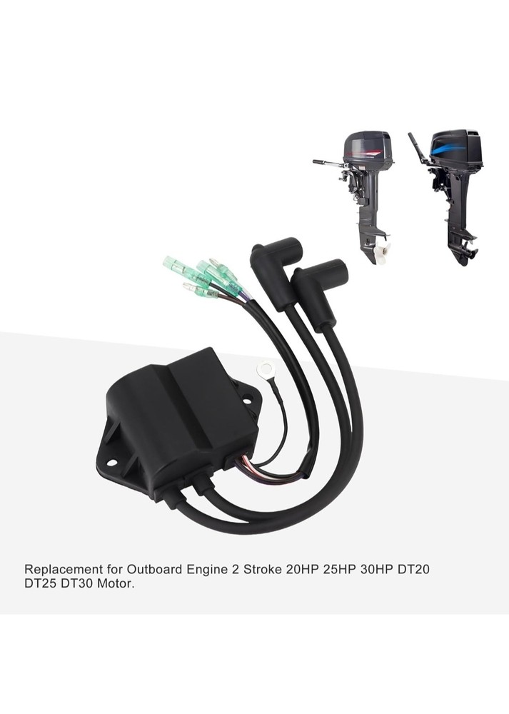 Ignition Coil 32900-96340 Replacement for Outboard Engine 2 Stroke