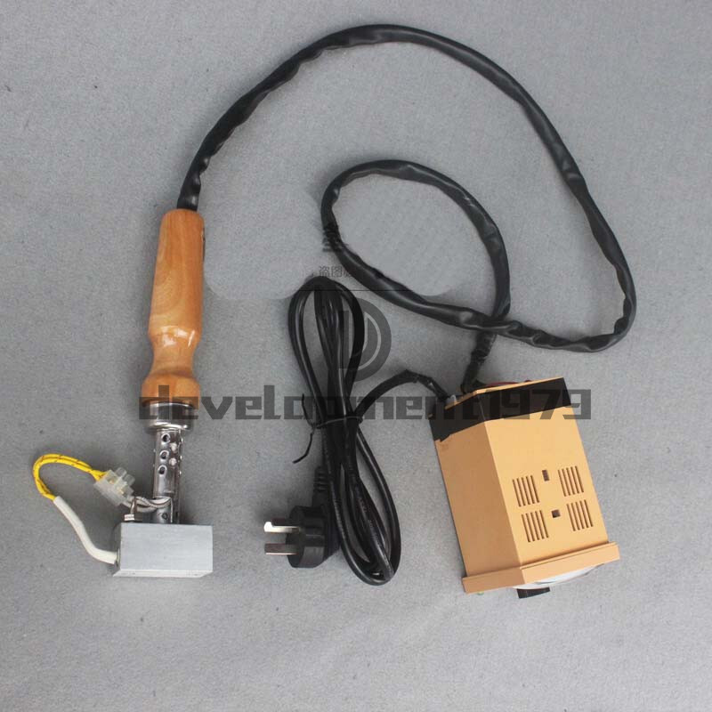 1pcs Marking Machine Leather PVC Printer Manual Hot Foil Stamping/ TEMP Control
