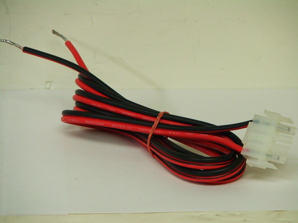 Universal 4 Pin Flat Ten Tec XCVR Power Lead - NEW