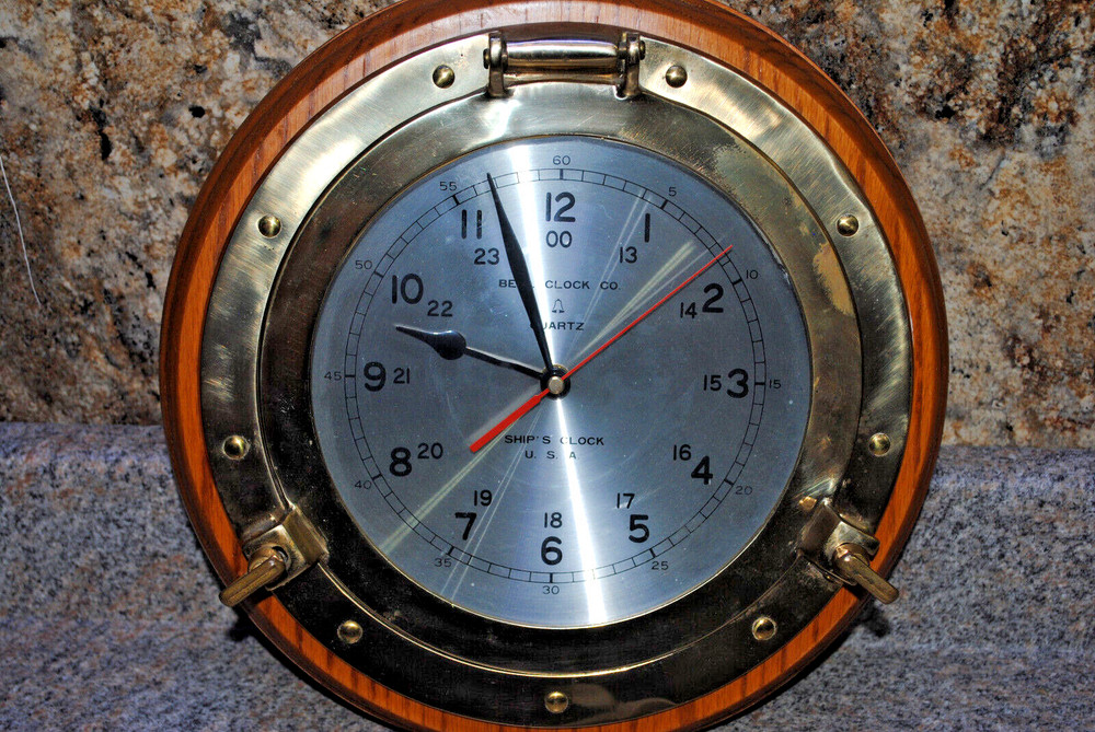 Bell Ship's Clock Made in USA