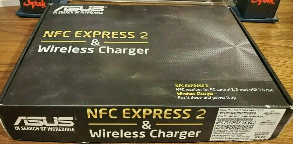 ASUS NFC Express 2 for PC Control + Micro USB Wireless Charger Open Box