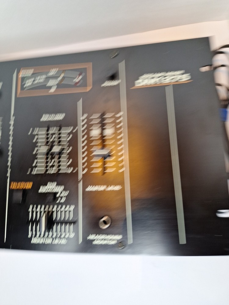 Rare Numark Preamp Mixer DM1275 Japan Untested.