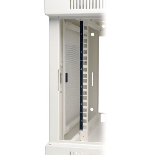 Tripp Lite 6U Wall Mountable Rack Enclosure Server Cabinet - White