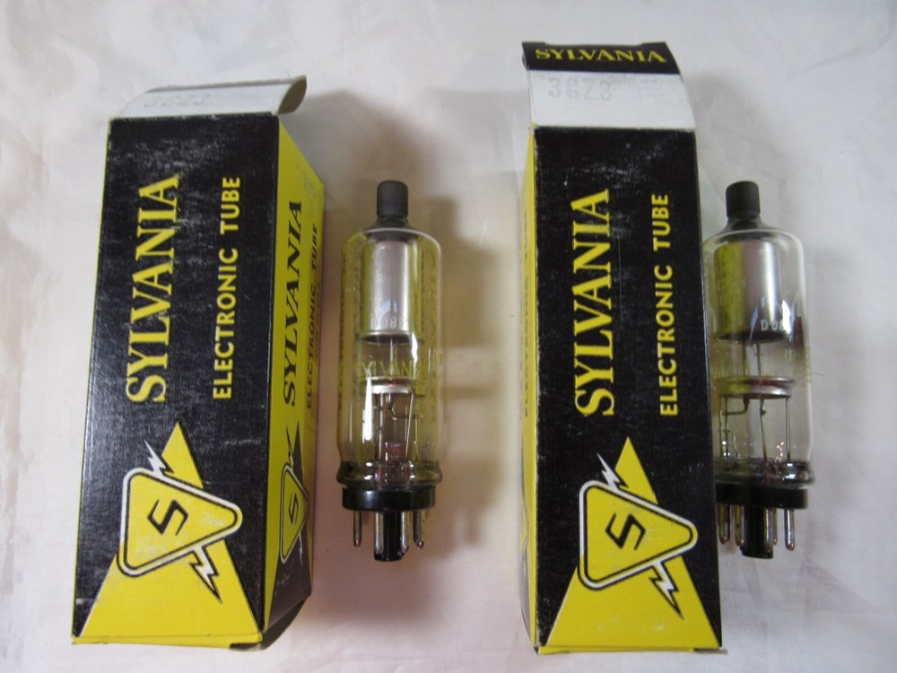 2 NOS NIB Sylvania 3CZ3 Vacuum Tubes tested