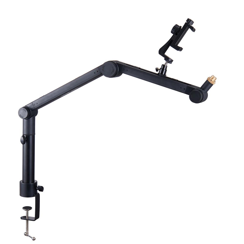 VEVOR Microphone Boom Arm with Desk Mount 360° Rotatable Adjustable Mic Stand