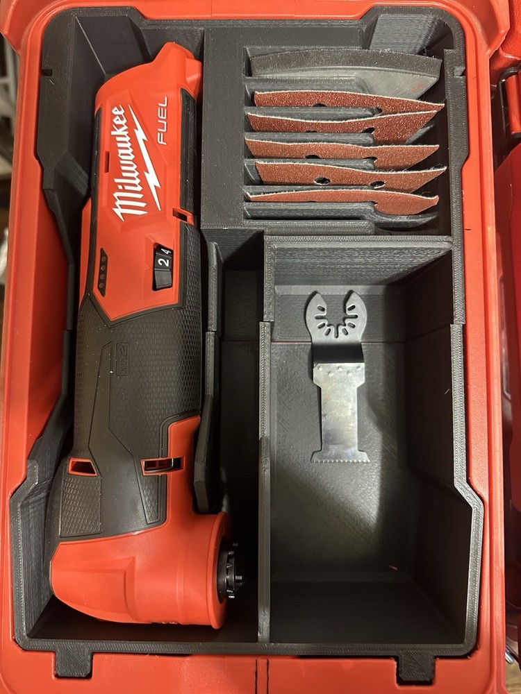 Milwaukee Packout Insert M12 2526-20 Fuel Multi-tool (Insert Only)(Black)