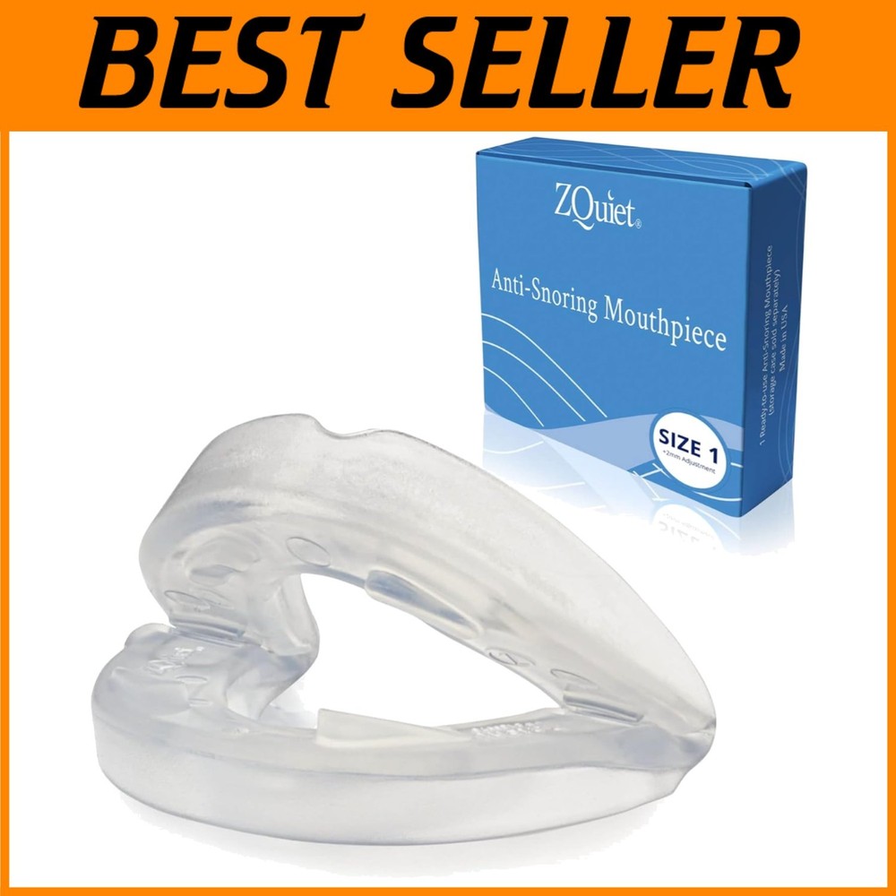 Snore Solution Mouthpiece - Single Refill, Clear