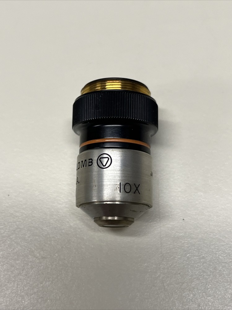 Bausch and Lomb 10x .25 NA Objective Lens Microscope #5A