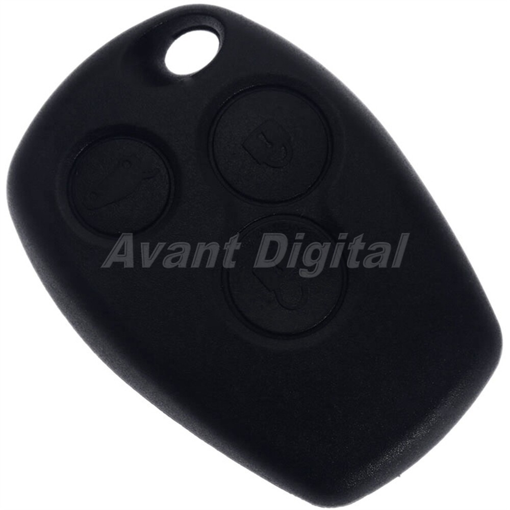 Replacement 3 Buttons Remote Key Shell Case For Renault Modus Clio MK3 Twingo