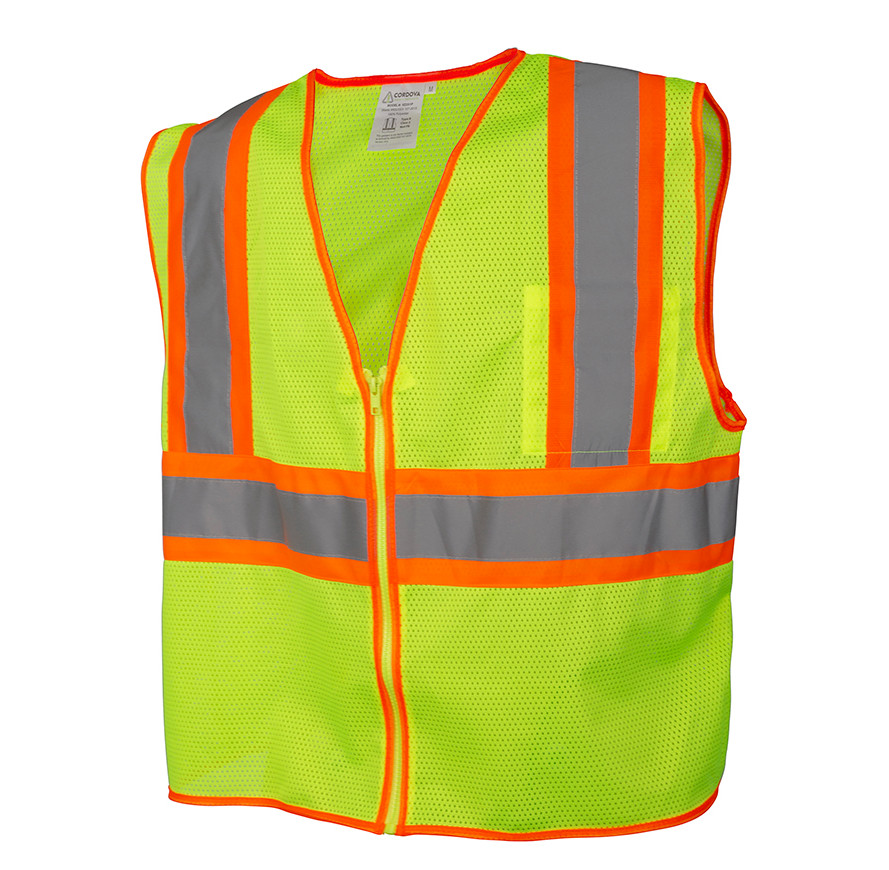 Safety Vest, Type R, Class 2, Mesh: #VZ251P