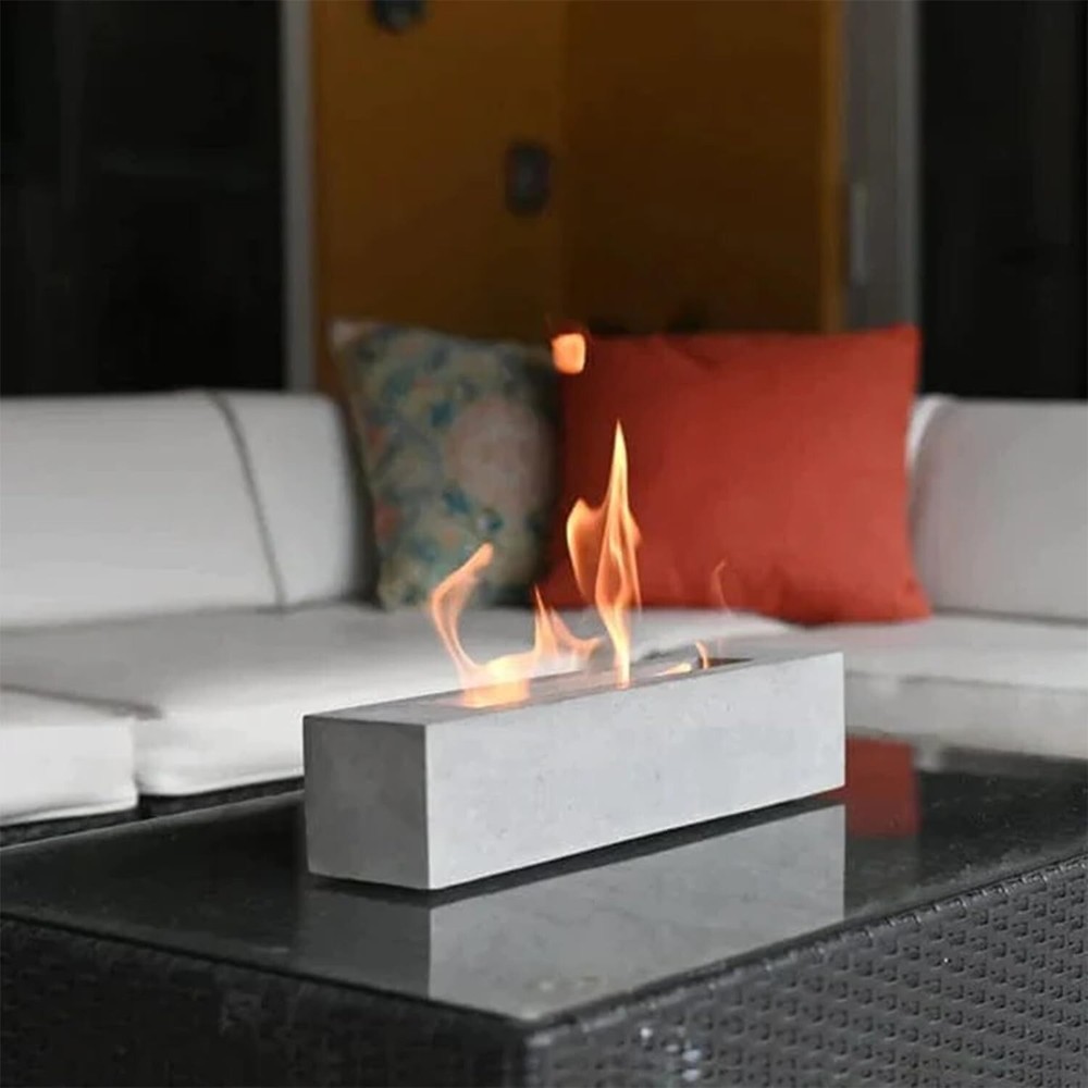 Ceramic Wool Wick Sponge - 12"x8"x1" - 5 Pcs Ceramic Wool for Tabletop Firepits